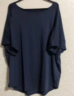 ネイビー 半袖Tシャツ LLサイズ