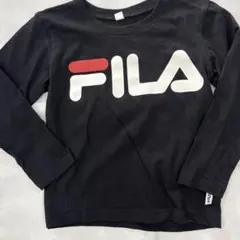120FILA ブラック 長袖カットソー