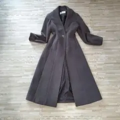 LILY BROWN ウールコート ロング丈 MOC サイズ0のサムネイル