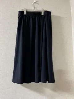GU フレアスカート ネイビー XL
