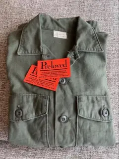 Preloved カスタム ミリタリー　ジャケット　ワークシャツ