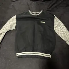 XLARGE トレーナー 黒 チェック