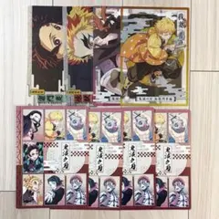 鬼滅の刃 ビジュアル クリアポスター 無限列車編 4枚セット