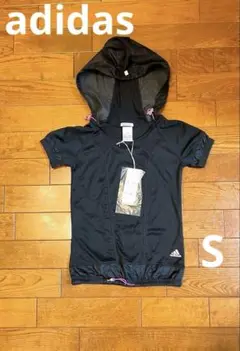 ❤️新品♡adidas フード付き半袖Tシャツ　CLIMACOOL サイズS
