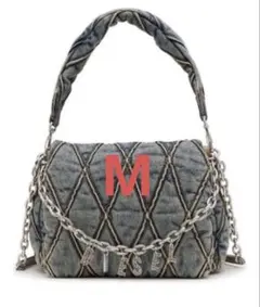 diesel Charm-D Shoulder Mサイズ ブルー DIESEL