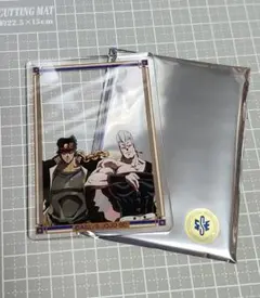 ジョジョの奇妙な冒険 描き下ろしアクリルカード 承太郎＆ポルナレフ