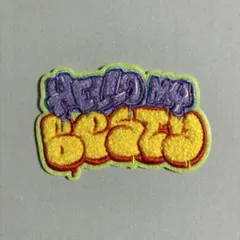 BE:FIRST　モコモコ刺繍ステッカー　HELLO MY BESTY