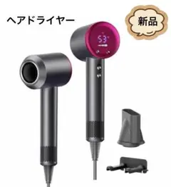 【新品】ヘアケアドライヤー ヘアドライヤー ドライヤー マットブラック F28