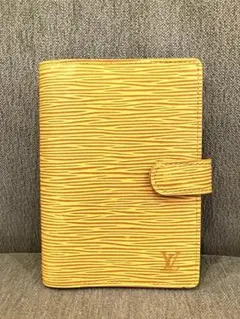 新年度・春色SALE☆美品☆ Louis Vuitton エピ手帳イエロー