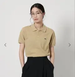 みかん様専用＜LACOSTE＞ポロシャツ　ラコステ　ベージュ　サイズ3のサムネイル