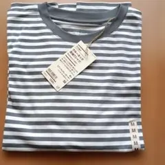 【 新品 】無印良品・クルーネック長袖Tシャツ・レディース・Mサイズ