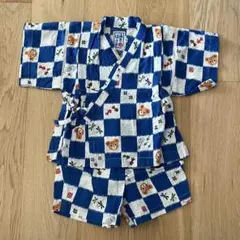 【中古品】ミキハウス　プッチー　甚平　80