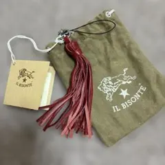 新品　IL BISONTE イルビゾンテ キーホルダー キーリング