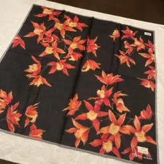 mila schön 花柄 大判ハンカチ 約50cm