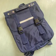 ネイビー ナイロン リュック・バックパック(41cm×30cm×11cm)