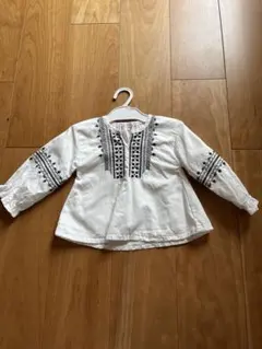 ベビー　キッズ　チュニック　ブラウス　女の子　90cm