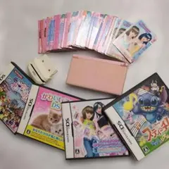 ピンク DS Lite 本体 ゲームソフト付き