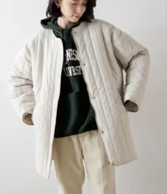 ブラック キルティングジャケット