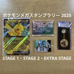 ポケモンスタンプラリー 2025 STAGE1・2・EXTRA スタンプ帳有