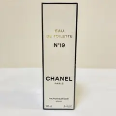 新品未開封　CHANEL シャネル N゜19 オードトワレ　香水　100ml ③