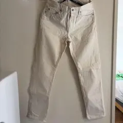 JEANS ホワイト チノパン