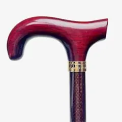 木製手元カーボン支柱・ストレートタイプステッキ☆チェリーマウンテンわ（119）