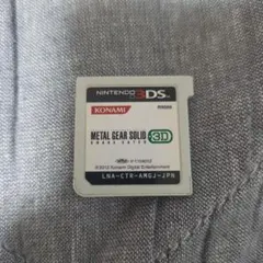 METAL GEAR SOLID SNAKE EATER 3D　3DSソフト