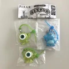 【ピクサー】ぷくちゃーむ サリー マイク　３個セット