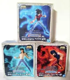 新品 聖闘士小宇宙列伝 私服 星矢 紫龍 一輝 聖闘士聖衣神話 フィギュアのサムネイル