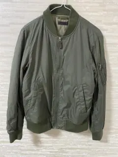オリーブ MA-1 フライトジャケット S