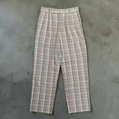 90s KENZO GOLF シアサッカー ツータック スラックス 76 日本製のサムネイル