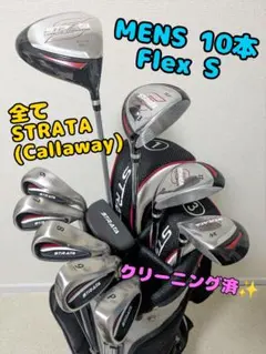 STRATA(Callaway) エントリーモデルに最適！ 10本セット！