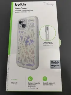 Belkin SheerForce iPhone 15 ケースディズニー　未使用
