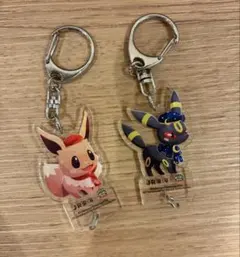 JR東海ポケモン 推し旅シークレット ブラッキー イーブイ アクリルキーホルダー