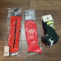 サッカーソックス未使用新品3種類