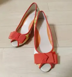 Pitty★23cm★花柄★パンプス★ピッティ★キレイめのサムネイル