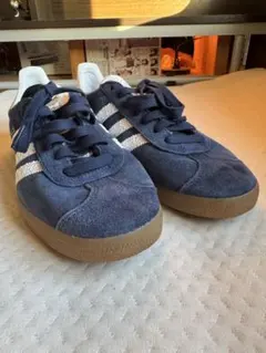 【新品・未使用】アディダスガゼル25.0cmネイビー adidasGAZELLE