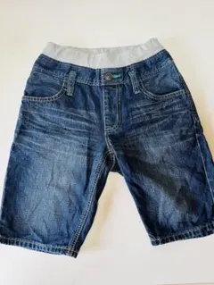 EDWIN J520XV ダークデニム ハーフパンツ 140