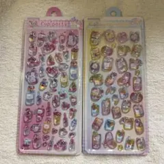 inamazy 3Dシール ボンボンドロップシール ドリンク 携帯 ガラケー