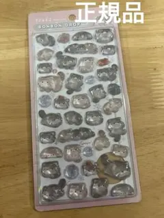 ボンボンドロップシール　猫　マヌルネコ