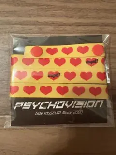 hide PSYCHOVISION マスクストラップ イエローハート