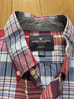 早い者勝ち‼️アメリカンイーグルのチェックシャツ S ボタンダウン 春物
