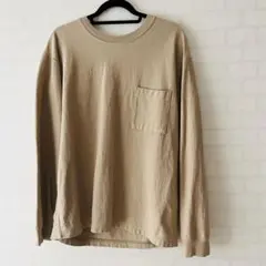 BAYFLOW ベージュ　 長袖 Tシャツ SIZE3