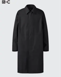 25年製 今期 UNIQLO:C メンズ ブロックテックステンカラーコート M