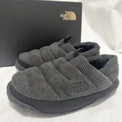 【美品】THE NORTH FACE ノースフェイス　ヌプシ　スリッポン　黒
