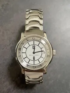 BVLGARI ソロテンポ ブラック文字盤 箱付ラウンドデイト 【極美品】 BVLGARI ソロテンポ ブラック文字盤 箱付ラウンドデイト 【極美品