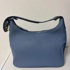 極美品】マウロゴヴェルナ シュリンクカーフ ネイビー 定価16万円 