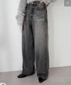 Kastane スタッズデニムパンツのサムネイル