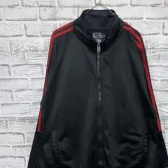 ジャージ　トラックジャケット　ブラック　L0818