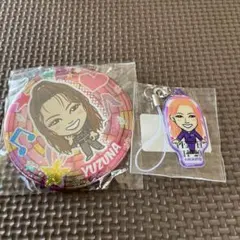 武部柚那缶バッジ　背景付クリーナー　②　オンラインブース